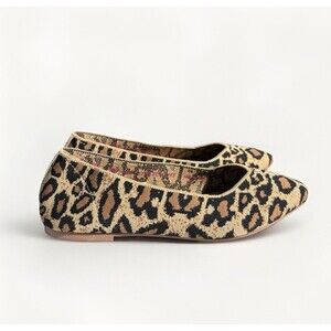 Skechers Cleo knit flats leopard